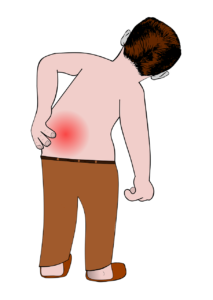 ból kręgosłupa lędźwiowego (krzyża)
